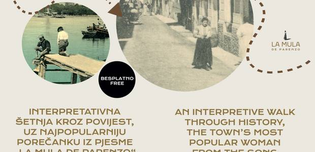 “La mula de Parenzo” Tour - besplatne interpretativne šetnje u Poreču